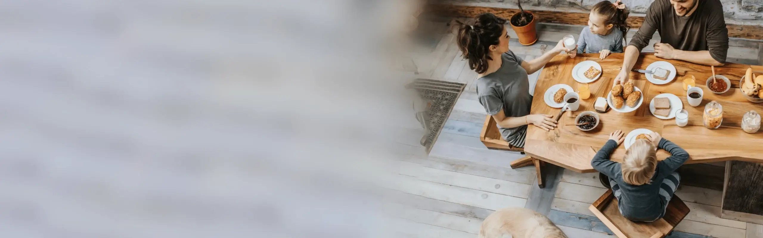 Gemeinsam Frühstücken ist Familienzeit!